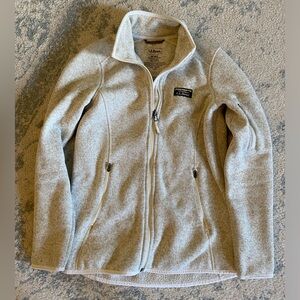 LL Bean cream sweater women xsmall